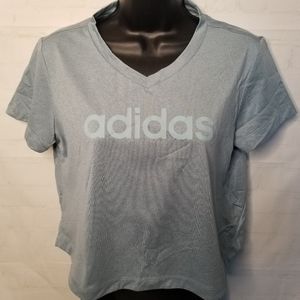 Adidas crop t shirt
